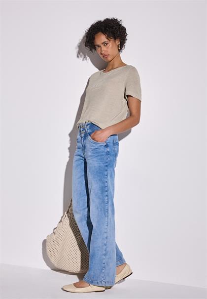 T-Shirt mit Wording moonstone sand