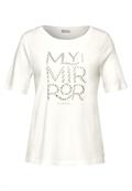 T-Shirt mit Wording off white