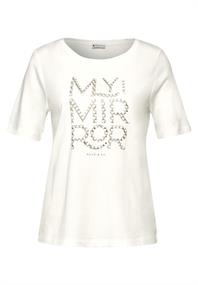 T-Shirt mit Wording off white