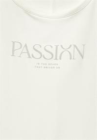 T-Shirt mit Wording off white