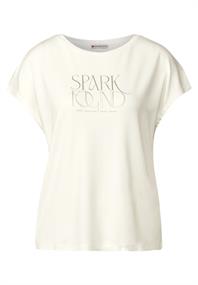T-Shirt mit Wording off white
