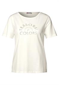 T-Shirt mit Wording off white