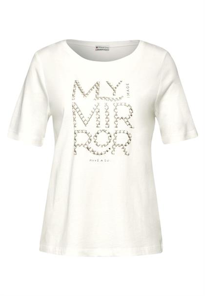 T-Shirt mit Wording off white