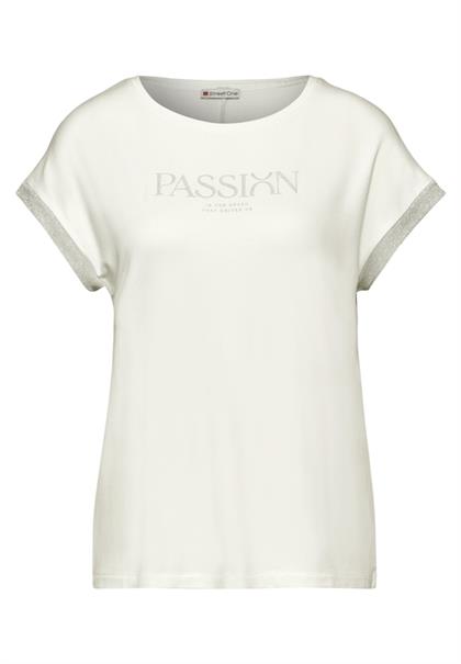T-Shirt mit Wording off white