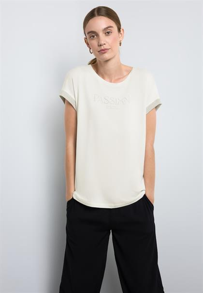T-Shirt mit Wording off white