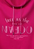 T-Shirt mit Wording pink sorbet