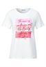 T-Shirt mit Wording Print white