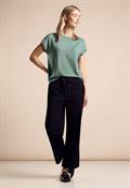 T-Shirt mit Wording seafoam green