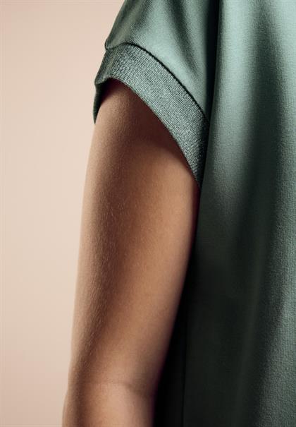 T-Shirt mit Wording seafoam green