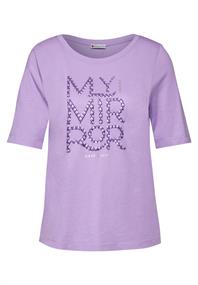 T-Shirt mit Wording smell of lavender