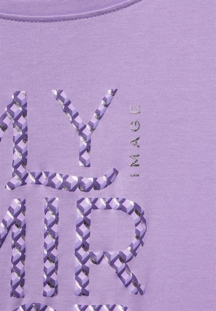 T-Shirt mit Wording smell of lavender