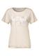 T-Shirt mit Wording smooth sand beige
