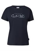 T-Shirt mit Wording urban dark blue