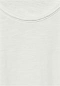 T-Shirt mit Wording vanilla white