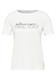 T-Shirt mit Wording vanilla white