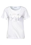 T-Shirt mit Wording white