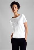 T-Shirt mit Wording white