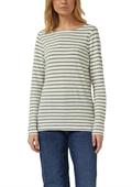 T-Shirt olive|creme