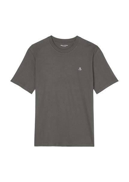 T-Shirt regular gray pinstripe