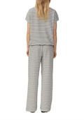T-Shirt schwarz|creme