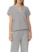 T-Shirt schwarz|creme