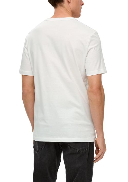 s.Oliver Herren T-Shirt T-Shirt grau bequem online kaufen bei