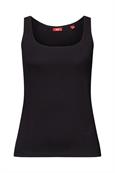 Tanktop aus Baumwolljersey black