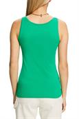 Tanktop aus Baumwolljersey green
