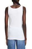 Tanktop aus Baumwolljersey white