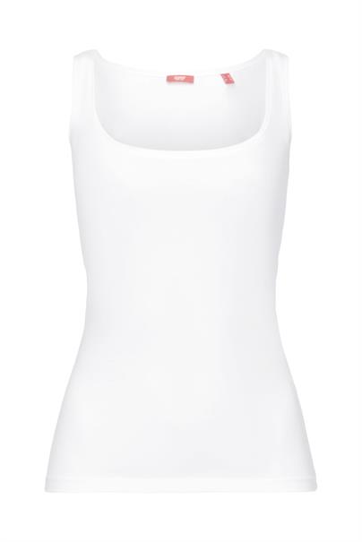 Tanktop aus Baumwolljersey white