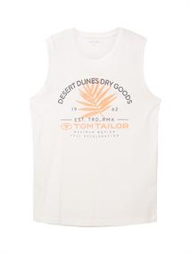 Tanktop mit Print off white