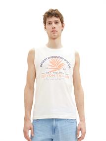 Tanktop mit Print off white