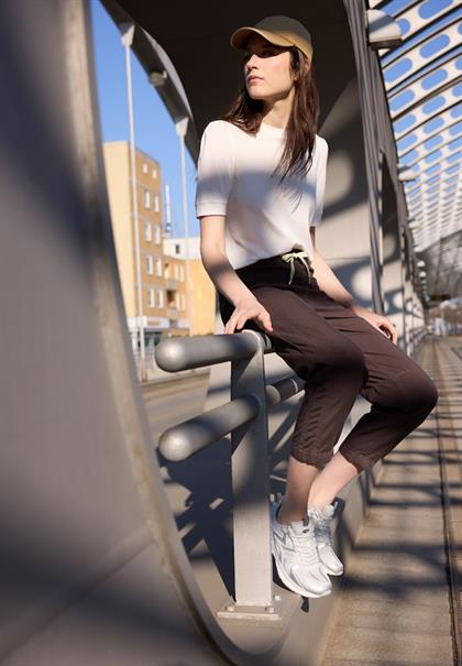 Tapered Leg Hose mahogany brown