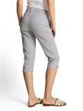 Tapered Relaxed Capri Hose mit Kordelzug delicate navy white stripe