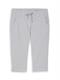 Tapered Relaxed Capri Hose mit Kordelzug delicate navy white stripe