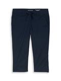Tapered Relaxed Capri Hose mit Kordelzug sky captain blue