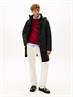 TECH HOODED PADDED PARKA black