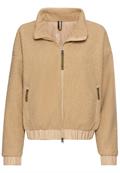 Teddy Blouson mit Stehkragen und 2-Wege-Reißverschluss cashmere