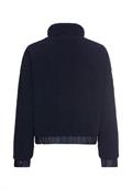 Teddy Blouson mit Stehkragen und 2-Wege-Reißverschluss navy