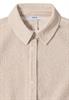 Teddy-Jacke mit Corddetails teddy vanilla white