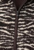 Teddy-Jacke mit Kapuze deep roast brown