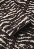 Teddy-Jacke mit Kapuze deep roast brown