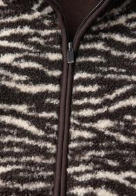 Teddy-Jacke mit Kapuze deep roast brown