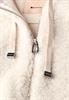 Teddy Jacke mit Kapuze pastel sand