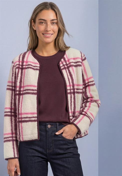 teddy-jacke-mit-rundhals-und-karomuster-rustic-rouge
