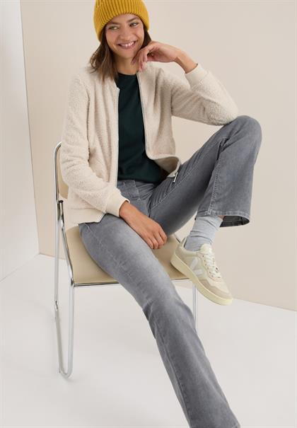 Teddy Jacke teddy vanilla white