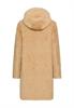 Teddy Mantel mit Kapuze cashmere