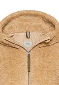 Teddy Mantel mit Kapuze cashmere