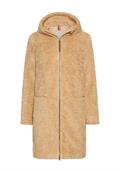 Teddy Mantel mit Kapuze cashmere