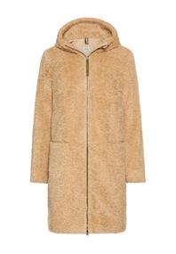 Teddy Mantel mit Kapuze cashmere